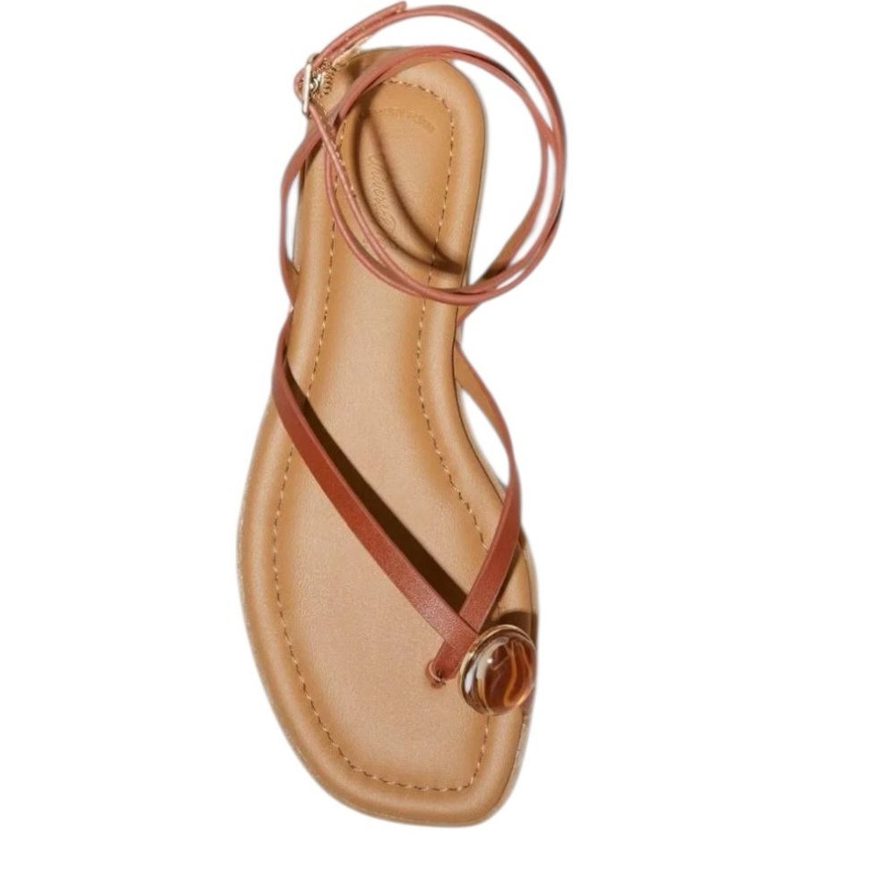 a new day Tan Strappy Sandals - Picture 5 of 6
